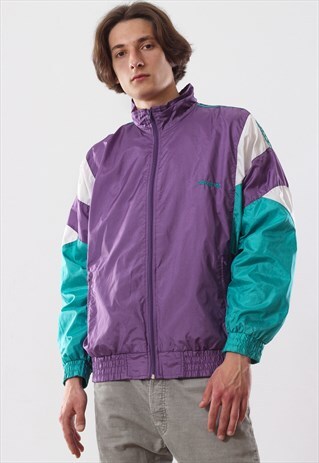 90S VINTAGE MEN ADIDAS WINDBREAKER TRACKSUIT TRAINING JACKET