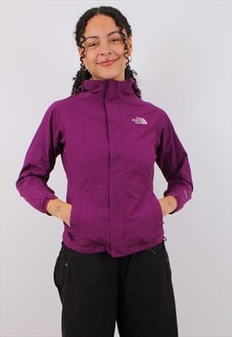 womens the north face purple jacket 
