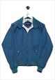 Vintage Par Four Transition Jacket Pockets with Buttons Blue
