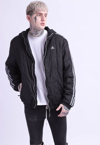 VINTAGE ADIDAS QUILTED WINTER JACKET