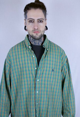 RETRO RALPH LAUREN CHECKED SHIRT