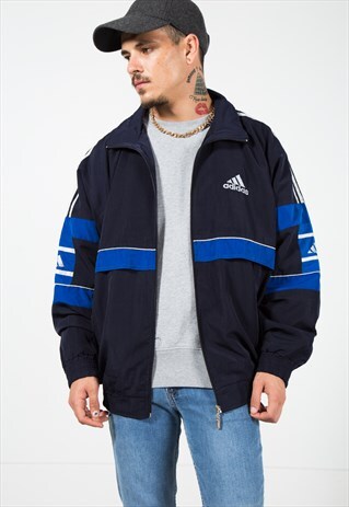 VINTAGE 80S ADIDAS SHELL SPORT JACKET / S1472