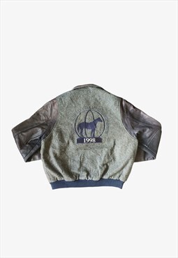 Vintage American Horse Association Varsity Jacket