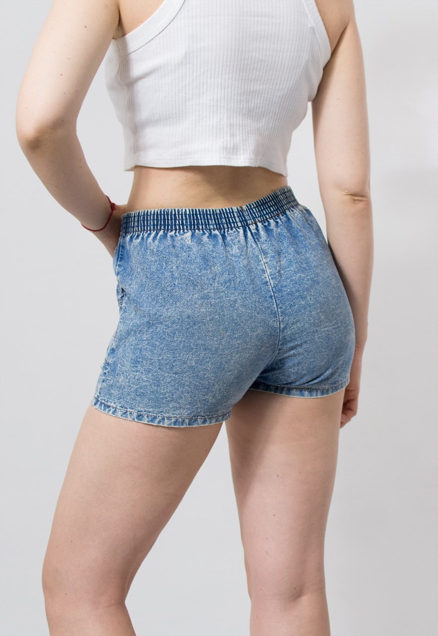 American apparel sale acid wash shorts