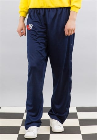 NAVY "10" NIKE TRACK PANTS