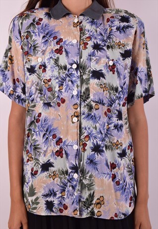 VINTAGE FESTIVAL PRINT SHIRT (471)