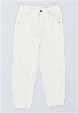 Vintage 90's Jeans Slim Off White