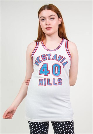 VINTAGE 90'S ALABAMA SPORTS JERSEY VEST