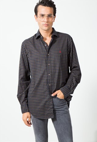 VINTAGE POLO RALPH LAUREN SHIRT / S5463