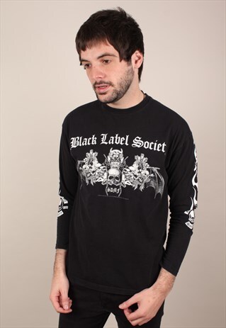VINTAGE BLACK LABEL SOCIETY LONG SLEEVE T-SHIRT ASM1686
