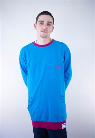 VINTAGE FAS.C FREESKI FREESTYLE SNOW OVERSIZED SWEATSHIRT