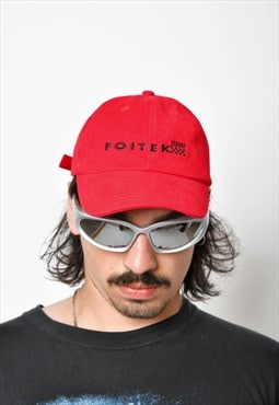 Foitek Urdorf embroidery logo soft baseball low cap red hat