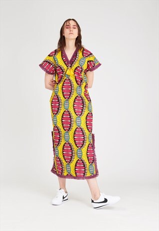 AMEBA DRESS YELLOW