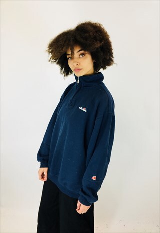 VINTAGE ELLESSE EMBROIDERED SWEATSHIRT