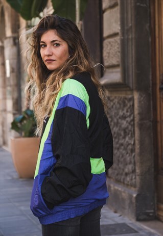 VINTAGE WINDBREAK TACCHINI JACKET MULTICOLOR COD. 1-135