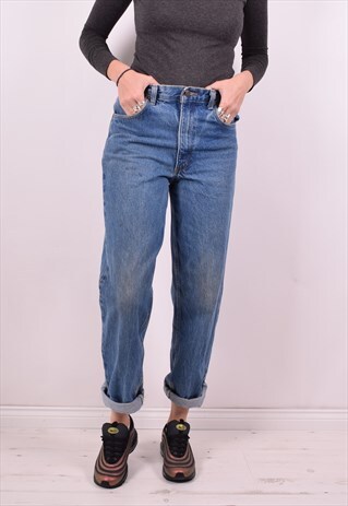 CARHARTT WOMENS VINTAGE JEANS W30 L29 BLUE 90S