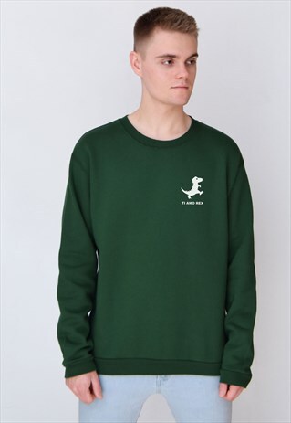 GREEN TI AMO REX (WHITE) SWEATSHIRT