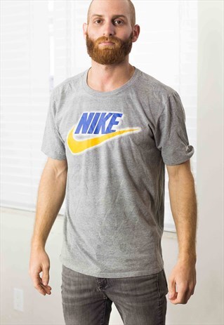 VINTAGE NIKE T-SHIRT LOGO 90S M 5.9