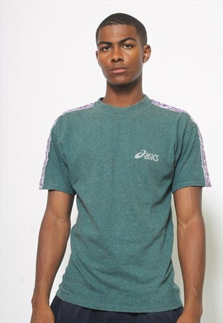 VINTAGE ASICS TAPE LOGO T-SHIRT