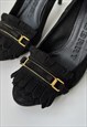 BURBERRY SUEDE HEELS