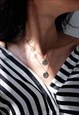 ZODIAC NECKLACE CANCER SIGN NECKLACE WOMEN SILVER NECKLACE