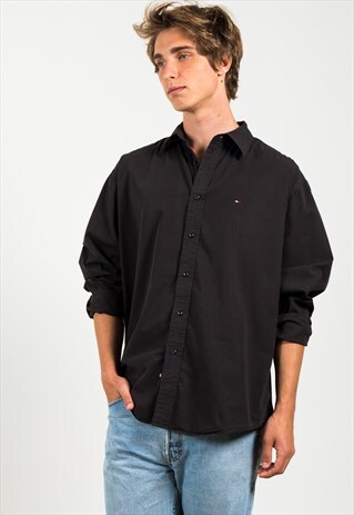 VINTAGE 80S TOMMY HILFIGER CLASSIC SHIRT / 1115