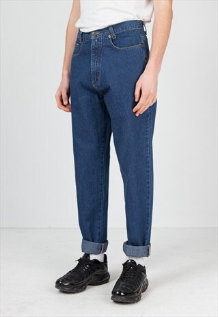 VINTAGE BLUE JEES DENIM JEANS