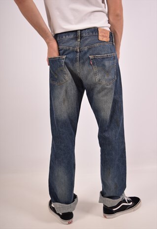 VINTAGE LEVI'S 501 JEANS STRAIGHT BLUE