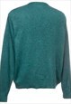 VINTAGE DARK GREEN JANTZEN JUMPER - L