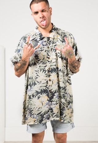 VINTAGE 80S HAWAIIAN SHIRT / S1660