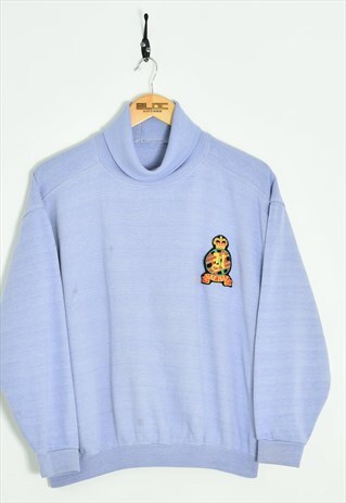 VINTAGE NAF NAF SWEATSHIRT PURPLE XSMALL