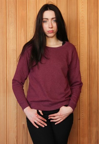VINTAGE 1990S PURPLE SWEATER