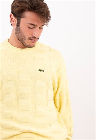 YELLOW CHECKS SWEATSHIRT