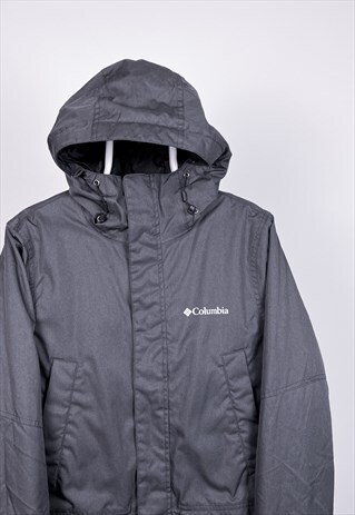 VINTAGE COLUMBIA JACKET PARKA GREY MEDIUM