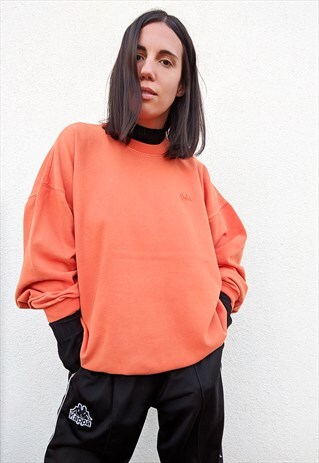 VINTAGE OVERSIZED PLAIN SWEATSHIRT