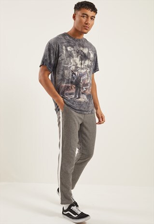 VINTAGE NATIVE AMERICAN GRAPHIC PRINT T-SHIRT