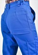 VINTAGE 90S WORKERS TROUSERS IN BLUE