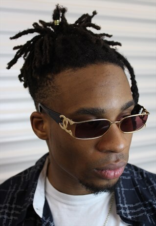 CHANEL BIG LOGO SUNGLASSES MOD4115 90'S BIGGIE