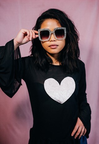 DIAMANTE STATEMENT SUNNIES