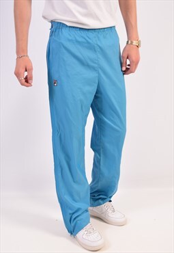 Vintage Fila Windbreaker Trousers Blue
