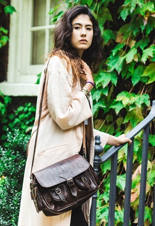 COCO LEATHER CAMERA BAG SATCHEL