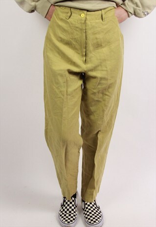 VINTAGE LINEN TROUSERS