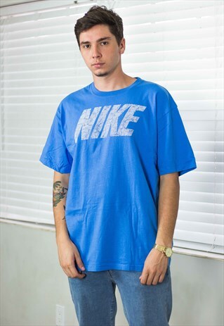 VINTAGE NIKE T-SHIRT LOGO 90S XXL 8