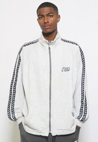 VINTAGE ASICS FULL ZIP SWEATSHIRT