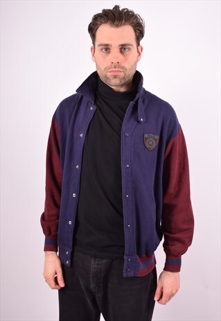 RALPH LAUREN MENS VINTAGE JACKET MEDIUM BLUE 90'S