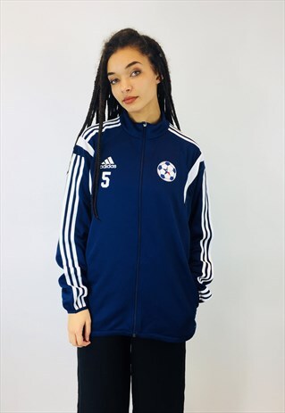 VINTAGE ADIDAS CLASSIC 3 STRIPE TRACK JACKET