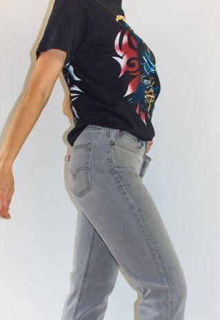 RETRO GREY SLIM FIT LEVI JEANS