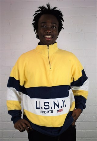 VINTAGE 90'S 1/4 ZIP SWEATSHIRT