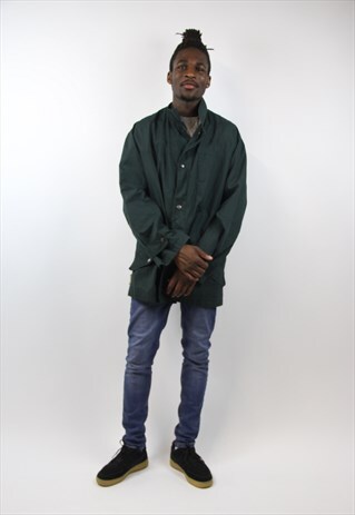 VINTAGE GREEN PARKA 90S JACKET