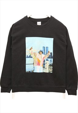 Vintage 90's Gildan Sweatshirt Notorious BIG Crewneck Black